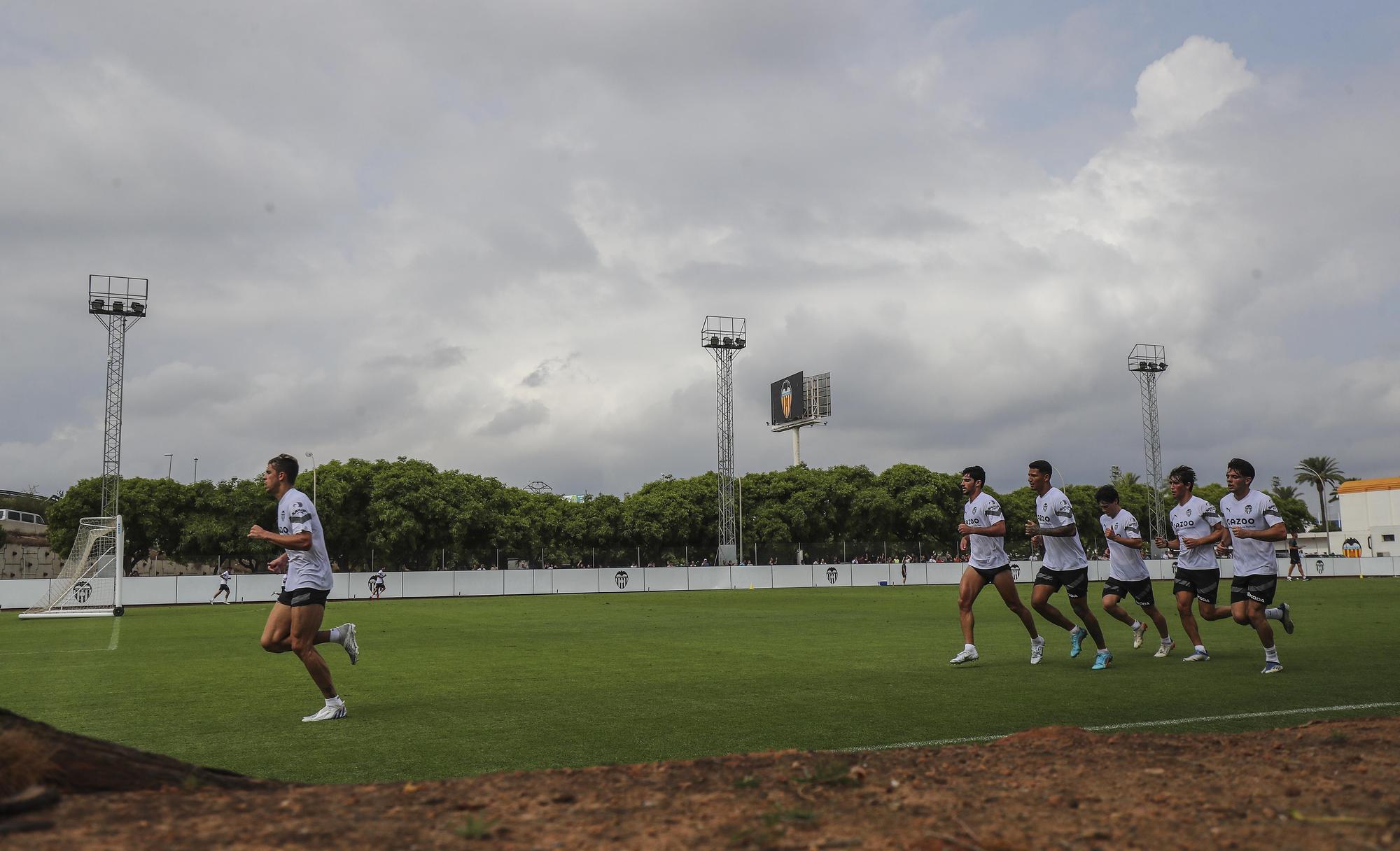 Así ha sido el entrenamiento de hoy del Valencia CF