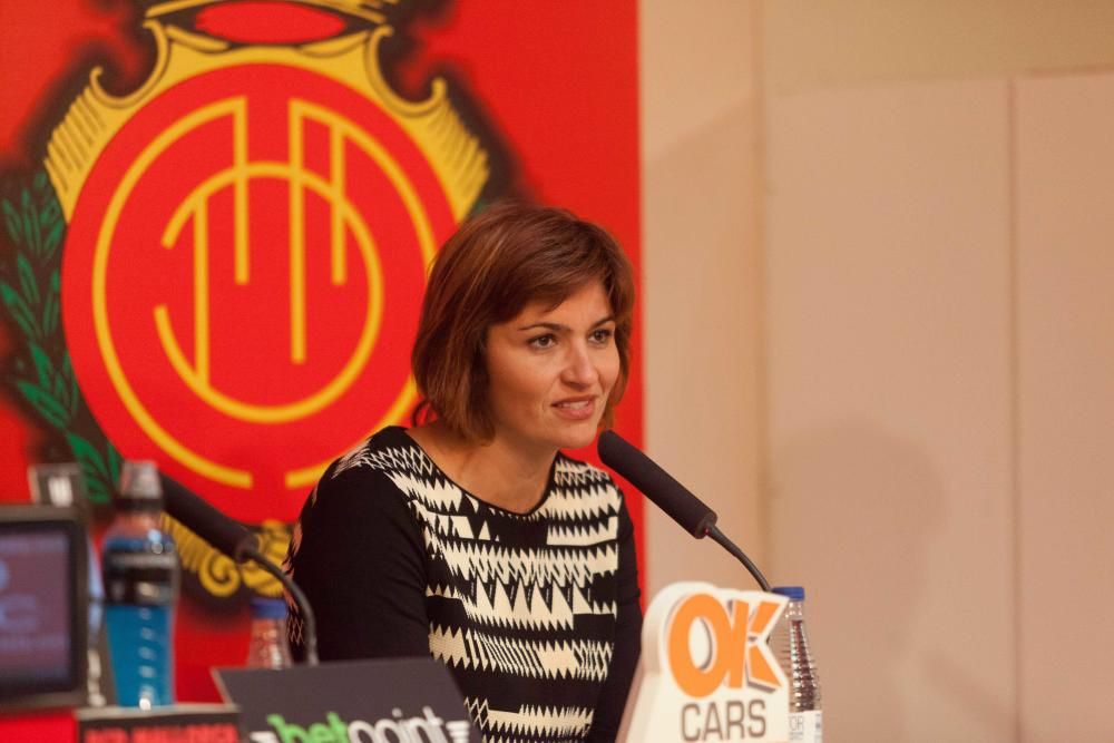 Presentación del España-Austria femenino en Son Moix