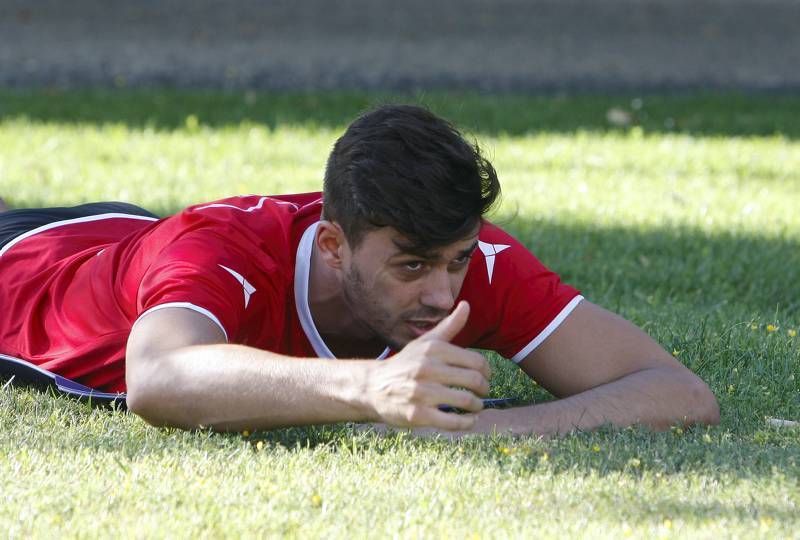 Fotogalería del primer entrenamiento del CAI Zaragoza