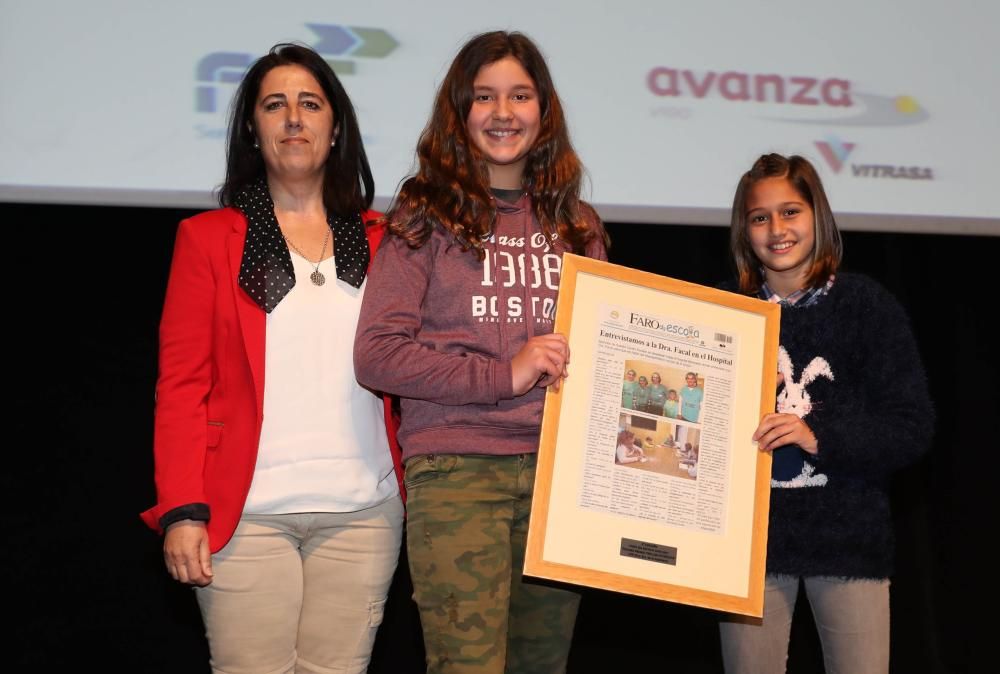 Así fue la entrega de premios de Faro da Escola