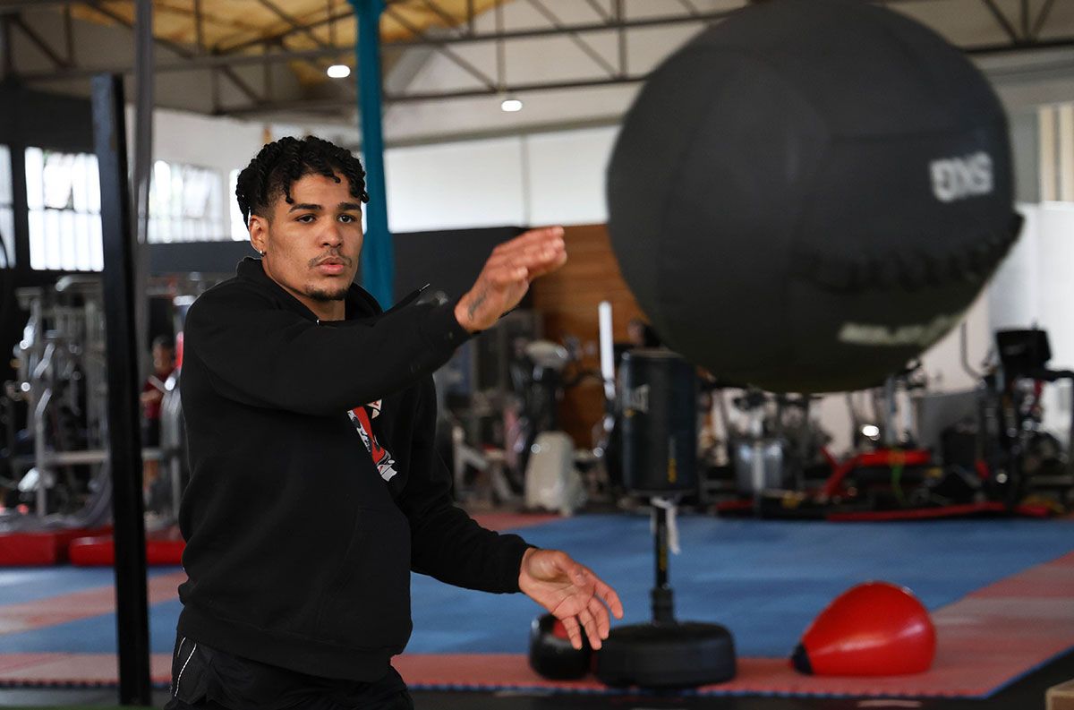 José Suero, la "Sombra": la rutina de un campeón del boxeo que quiere recuperar el cinturón nacional