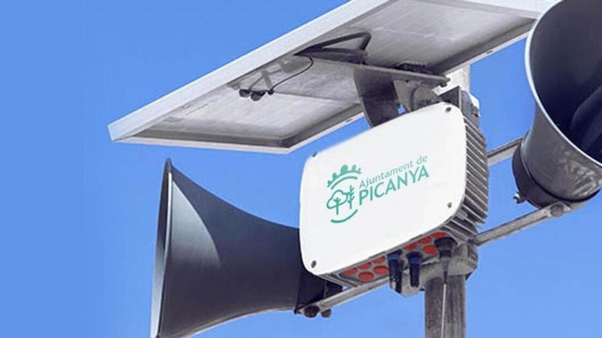 Picanya instalará un sistema de megafonía alimentado con energía solar.