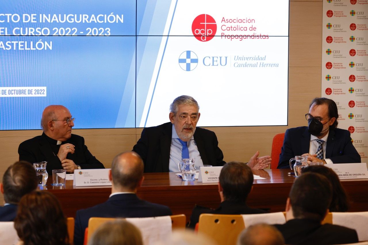 Acto de inauguración del curso de la Universidad Cardenal Herrera CEU