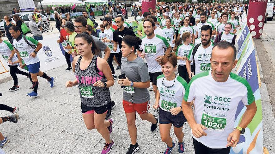 La salida de la marcha se dio en torno a las 11 horas.// G. Santos