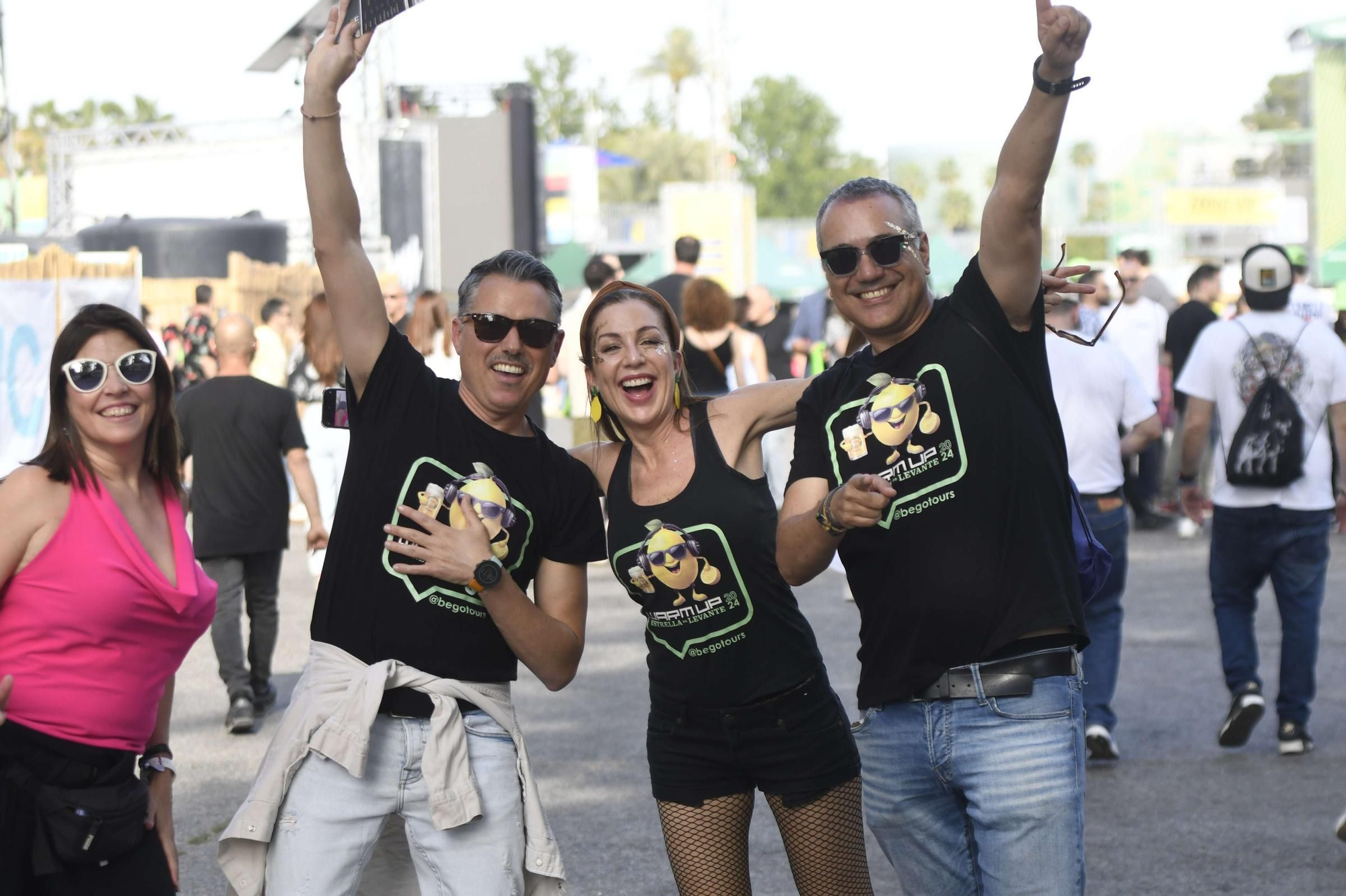 Ambiente en la primera jornada del Warm Up 2025