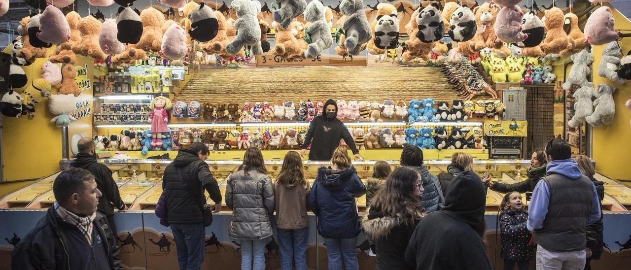 Una de les parades de la Fira de Sant Andreu de Manresa durant l&#039;edició del 2021