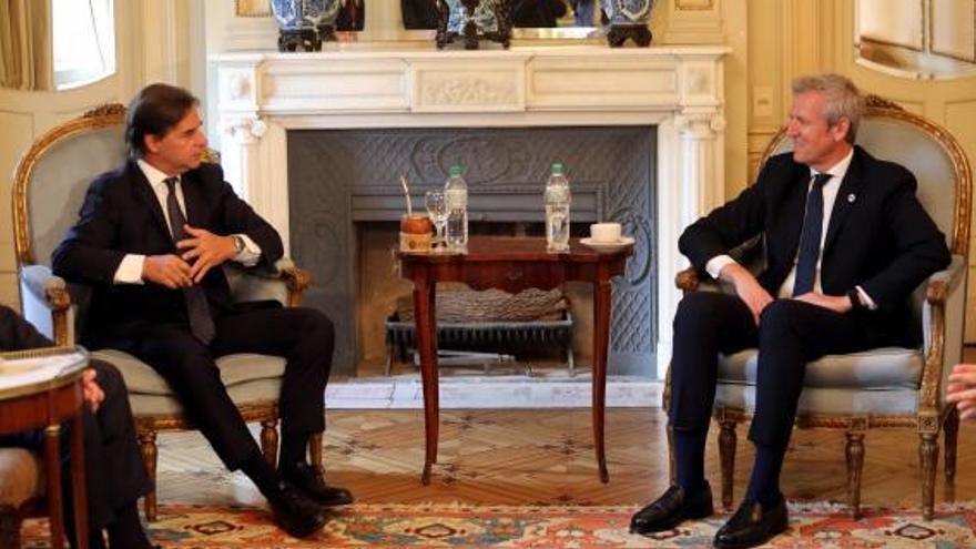 Rueda deja con el presidente de Uruguay “todos los canales abiertos” para la cooperación