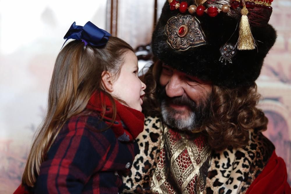 Recepción a los Reyes Magos en el Teatro Campoamor