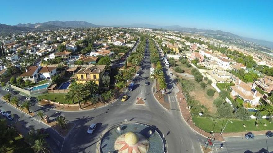 Imagen de la travesía de Alhaurín de la Torre.