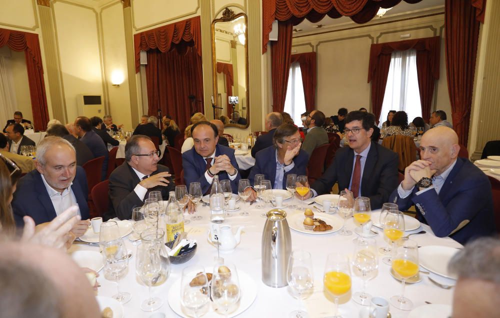 Desayuno con Amparo Marco en el Casino Antiguo de Castelló