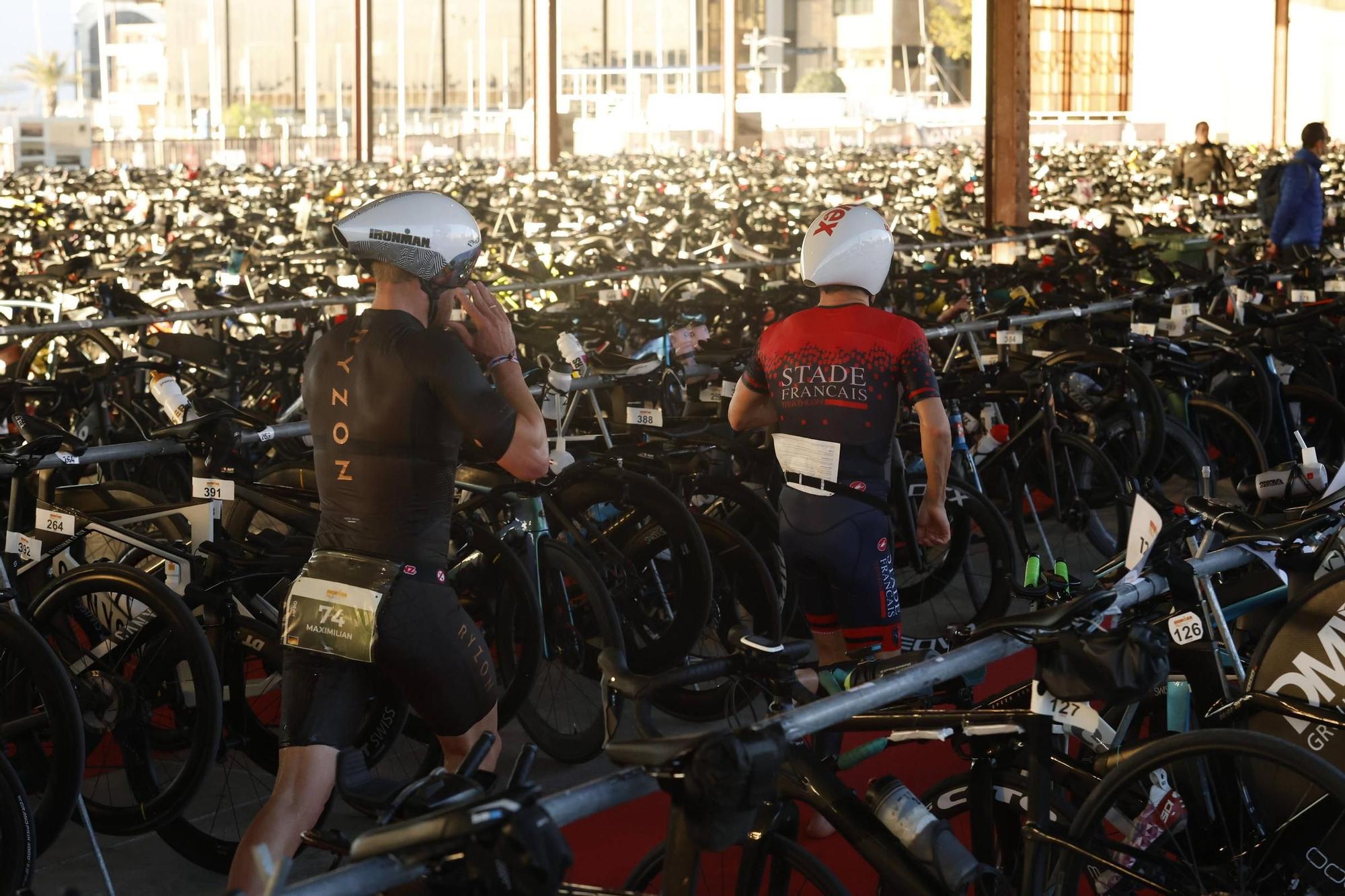 Las imágenes del Ironman 70.3 en Valencia