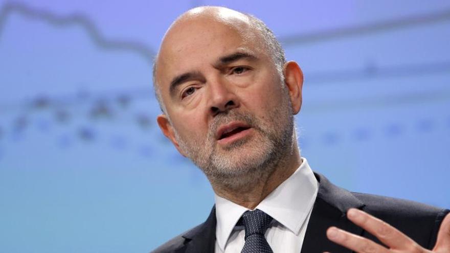 El comisario europeo de Asuntos Económicos, Pierre Moscovici.