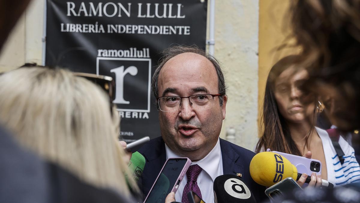 El ministro de Cultura, Miquel Iceta.