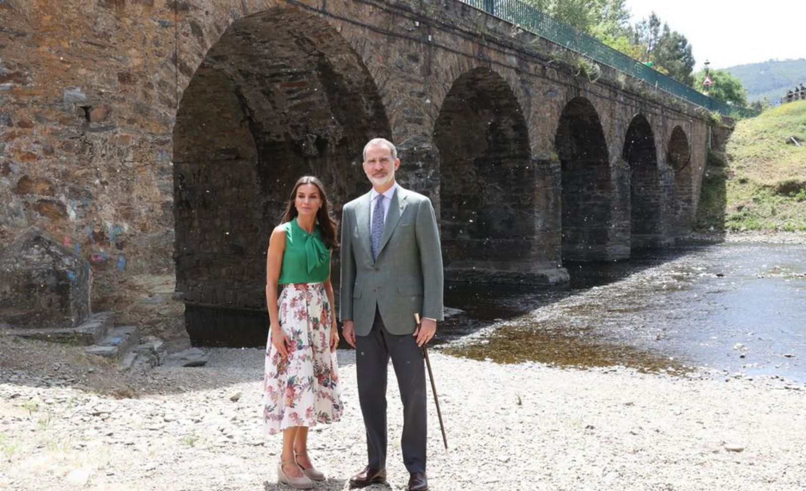 Los Reyes, en el paseo fluvial de Pinofranqueado. | Casa Real