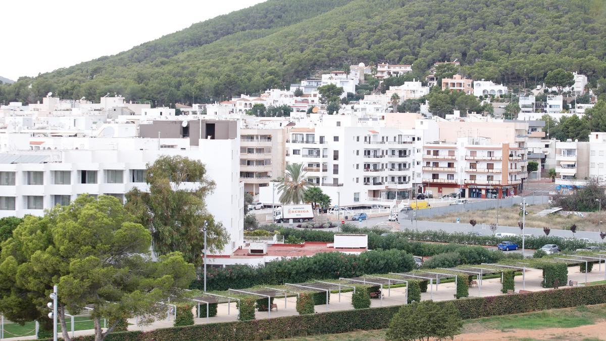 En la isla de Ibiza apenas se construyen edificios de pisos.