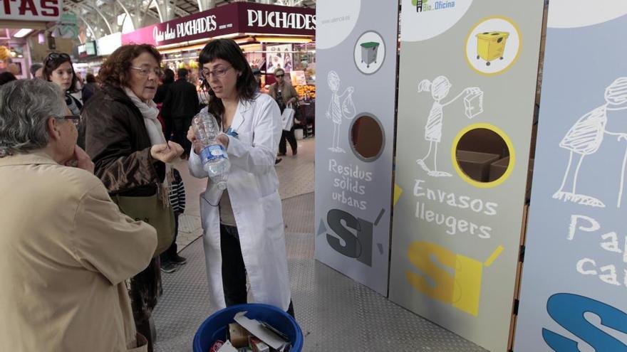 Los valencianos, los que más plástico reciclan