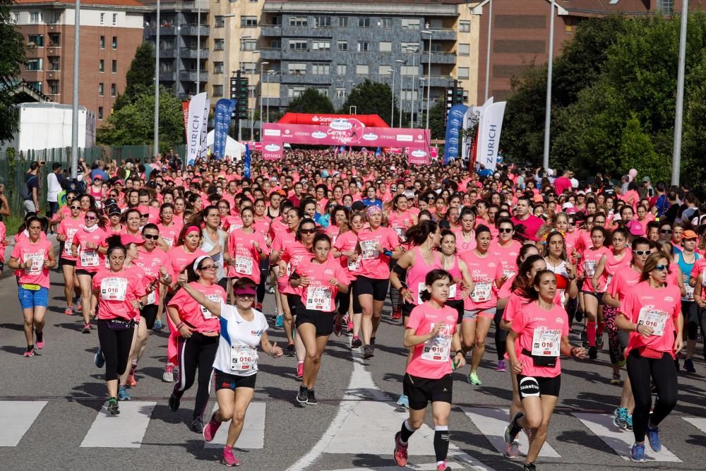 Carrera de la mujer 2018 en Gijón