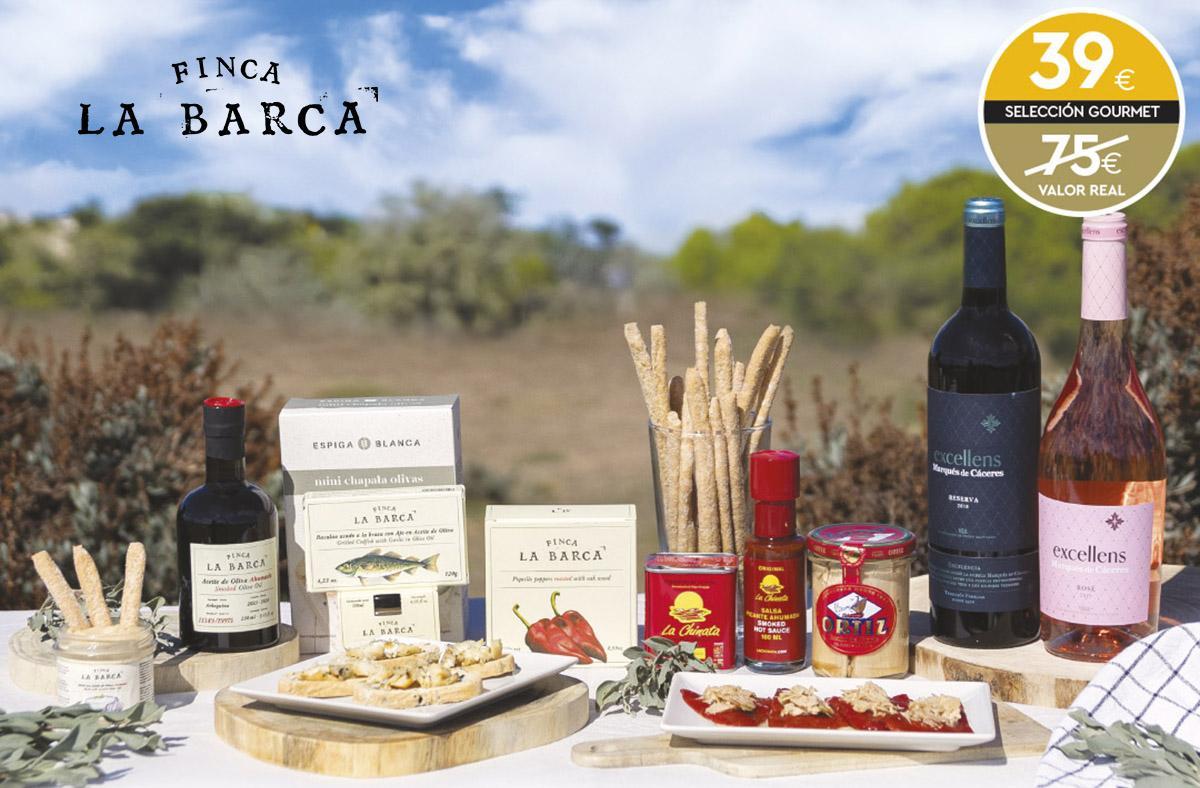 Selección gourmet de Finca La Barca