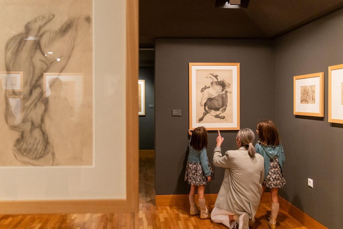 Una imagen del Museo Pablo Gargallo, que actualmente está cerrado por reformas.