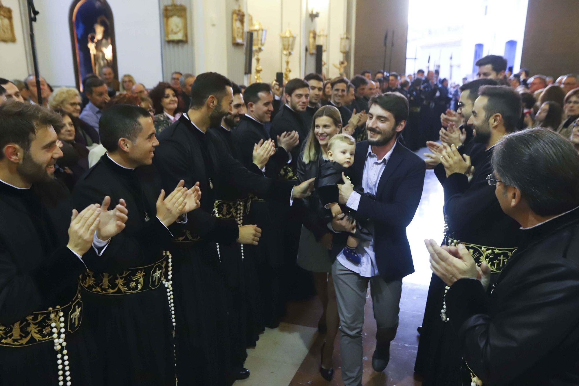 Así fue la última imposición de medallas, en la Semana Santa de Sagunt.