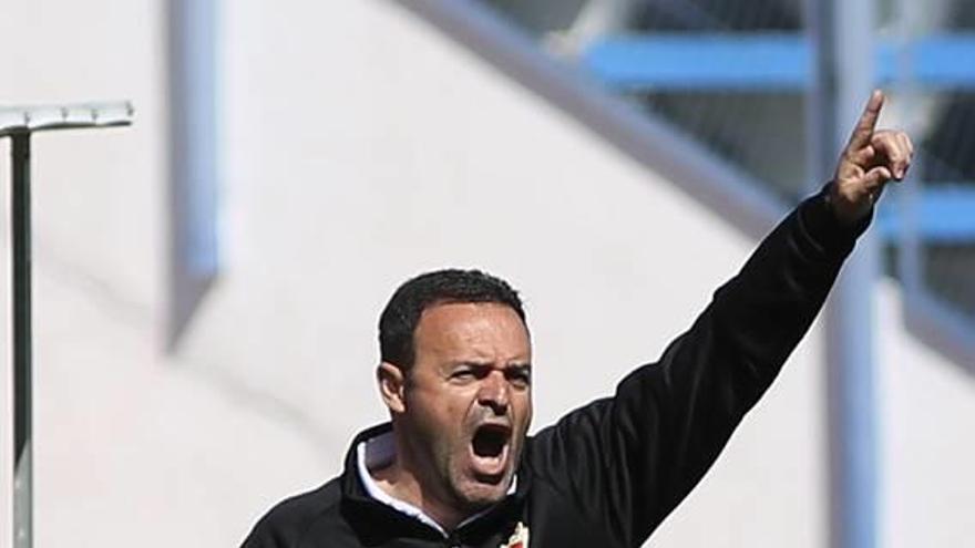 Salmerón, entrenador del Real Murcia.