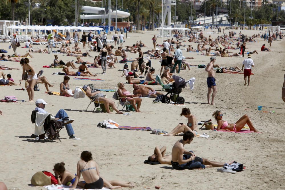 Las temperaturas llegan a los 26 grados