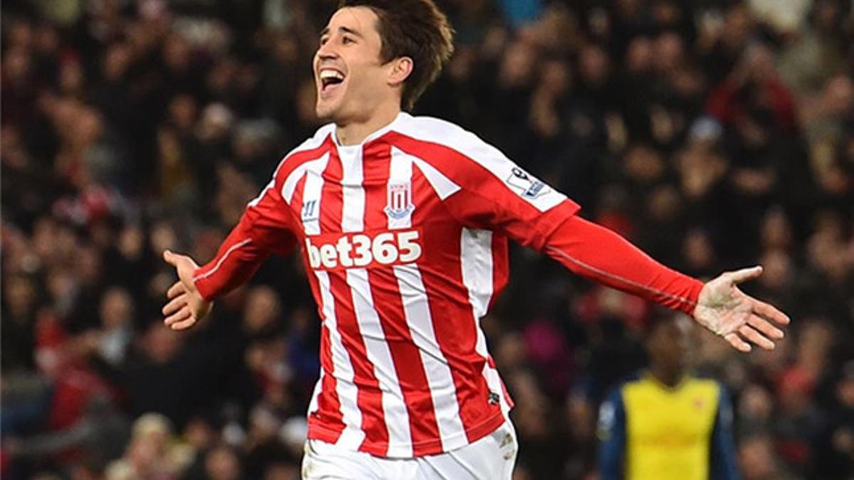 El de Linyola ha recuperado la sonrisa en el Stoke City