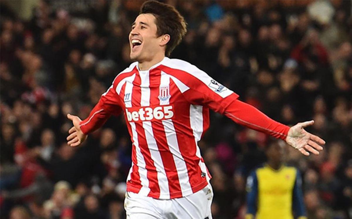 El de Linyola ha recuperado la sonrisa en el Stoke City