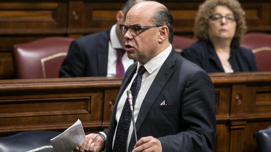 El secretario general de Coalición Canaria, José Miguel Barragán.