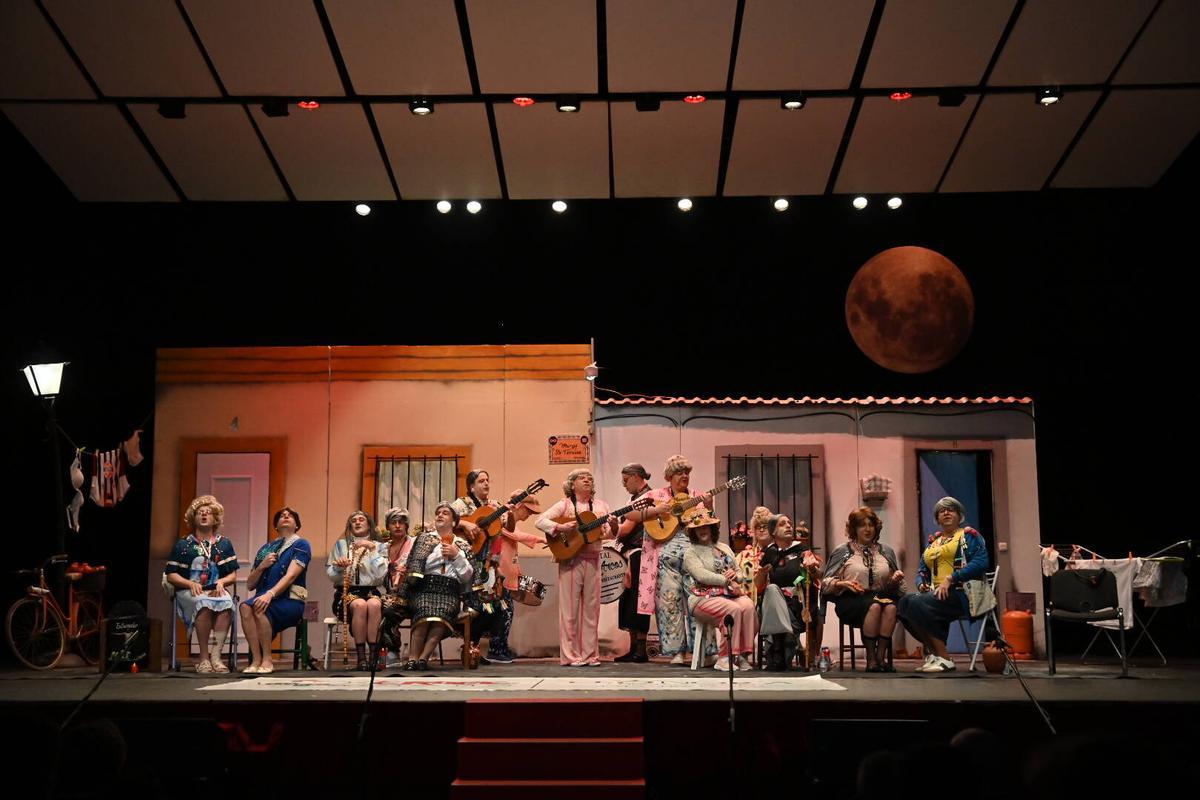 Actuación de la murga Sa Tersiao