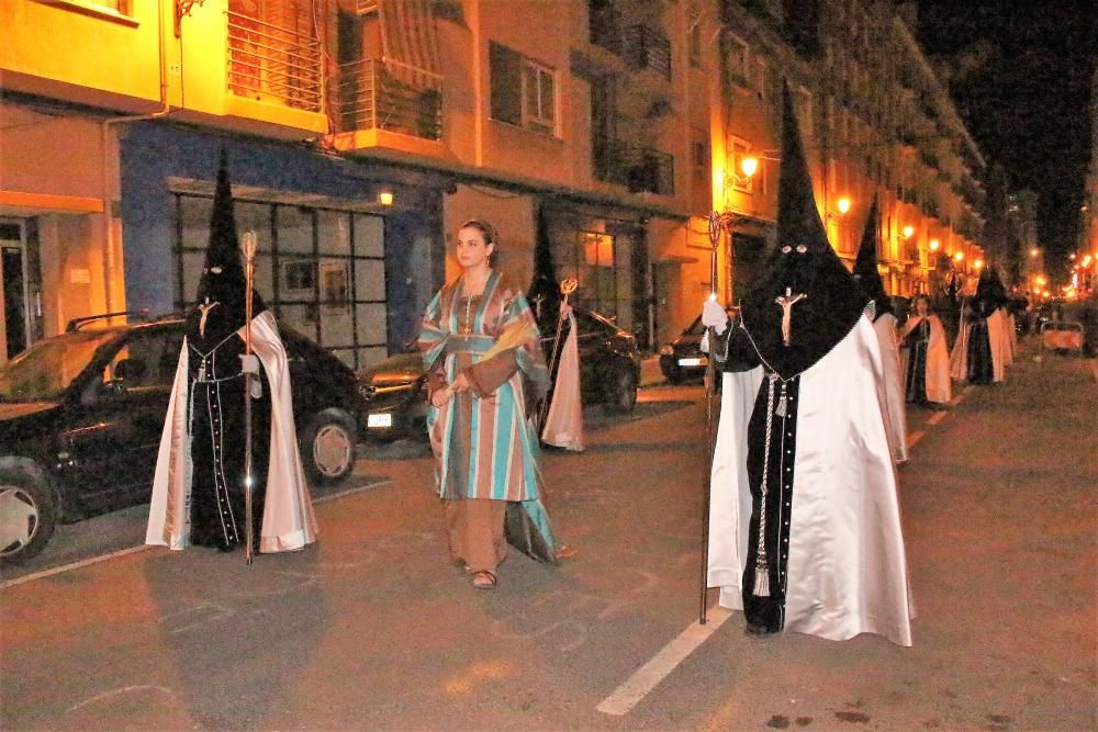 Procesión de la Flagelación y le cristo de la palma.