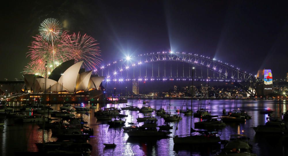 Año Nuevo en Sydney.