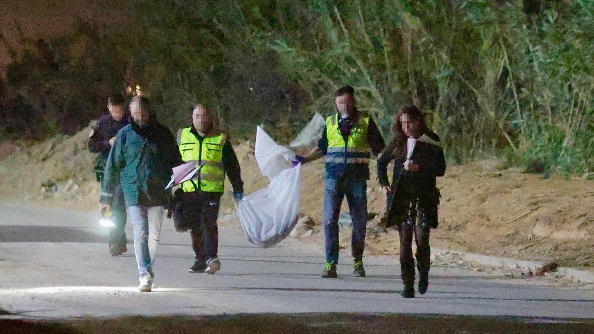Hallan los restos mortales de una víctima de la dana junto al barranco del Poyo, en Riba roja.