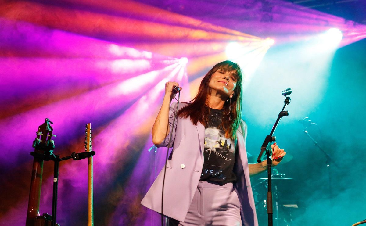 La Bien Querida, durante un concierto en Barcelona.