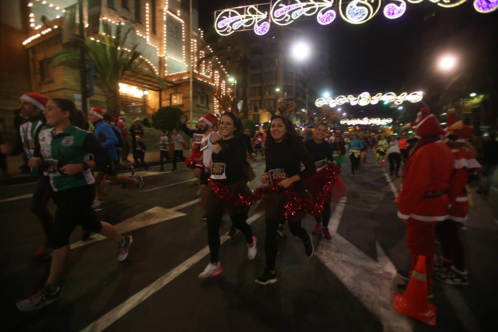 La San Silvestre más colorida en Alicante