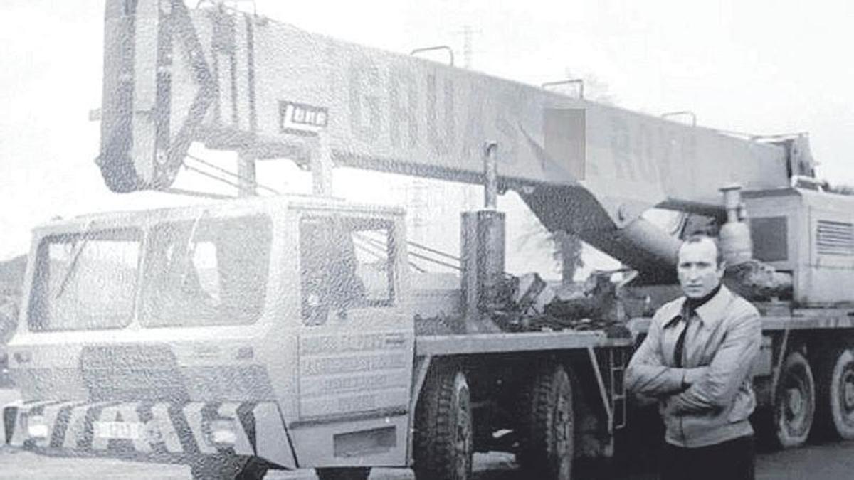 José Manuel García Suárez, en una foto de sus comienzos.