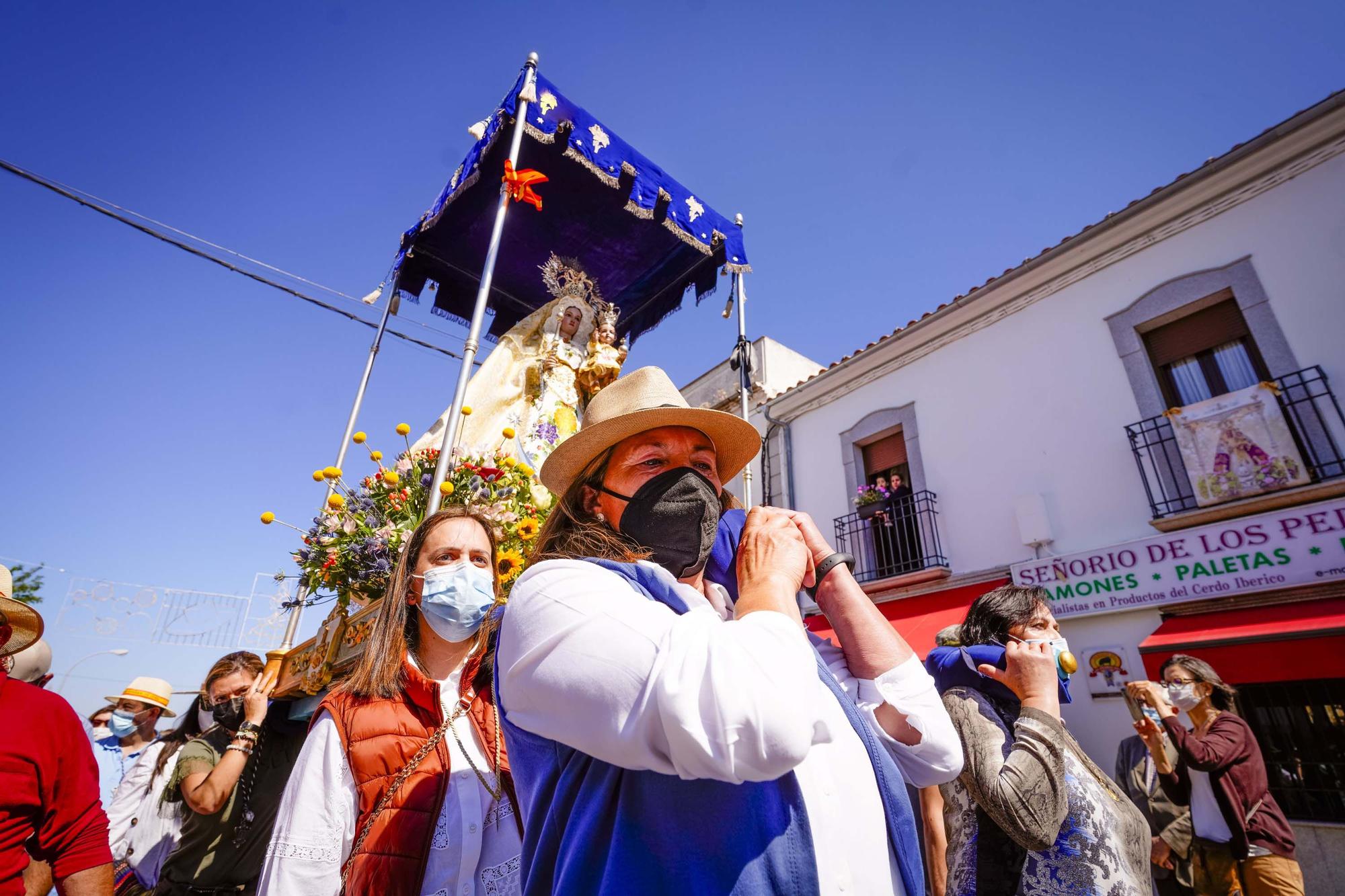 La Virgen de Luna llega a Villanueva de Córdoba