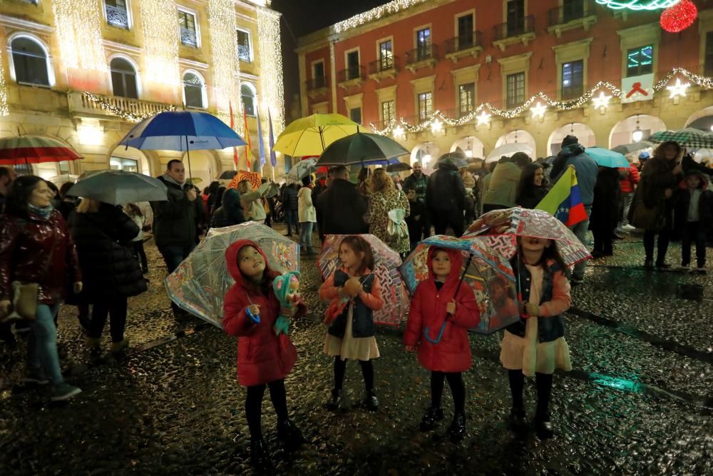 Luces de Navidad en Gijón