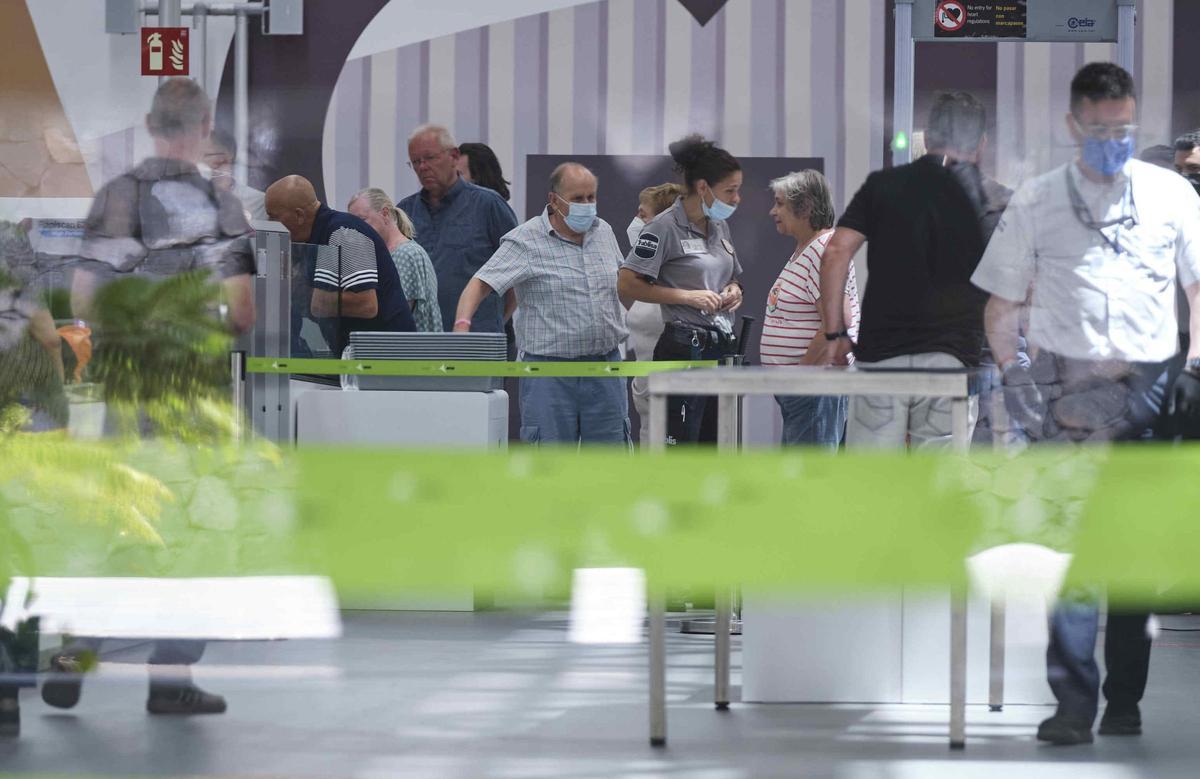 Aeropuerto Tenerife Sur.