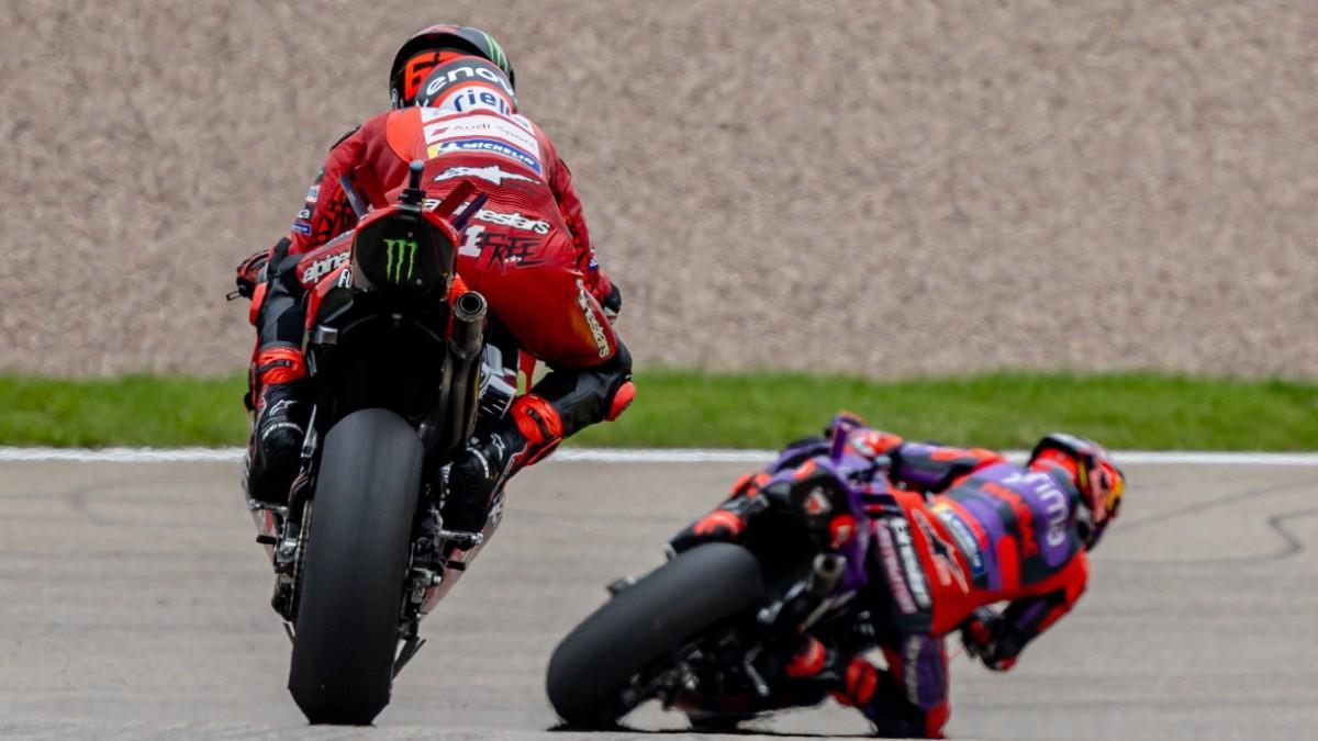 Pecco siguiendo a Martín en Sachsenring