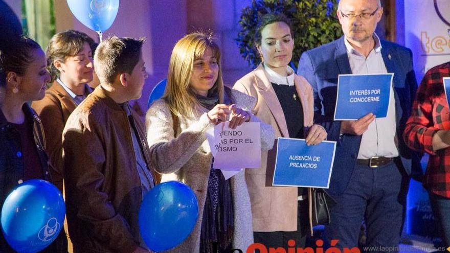 Celebración en Caravaca del Día Mundial del Autismo