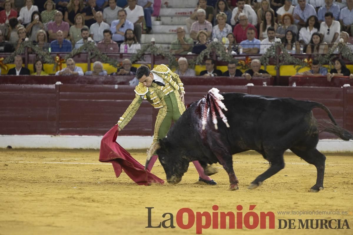 Cuarta corrida en la Feria Taurina de Murcia (Castella, Manzanares y Ureña)