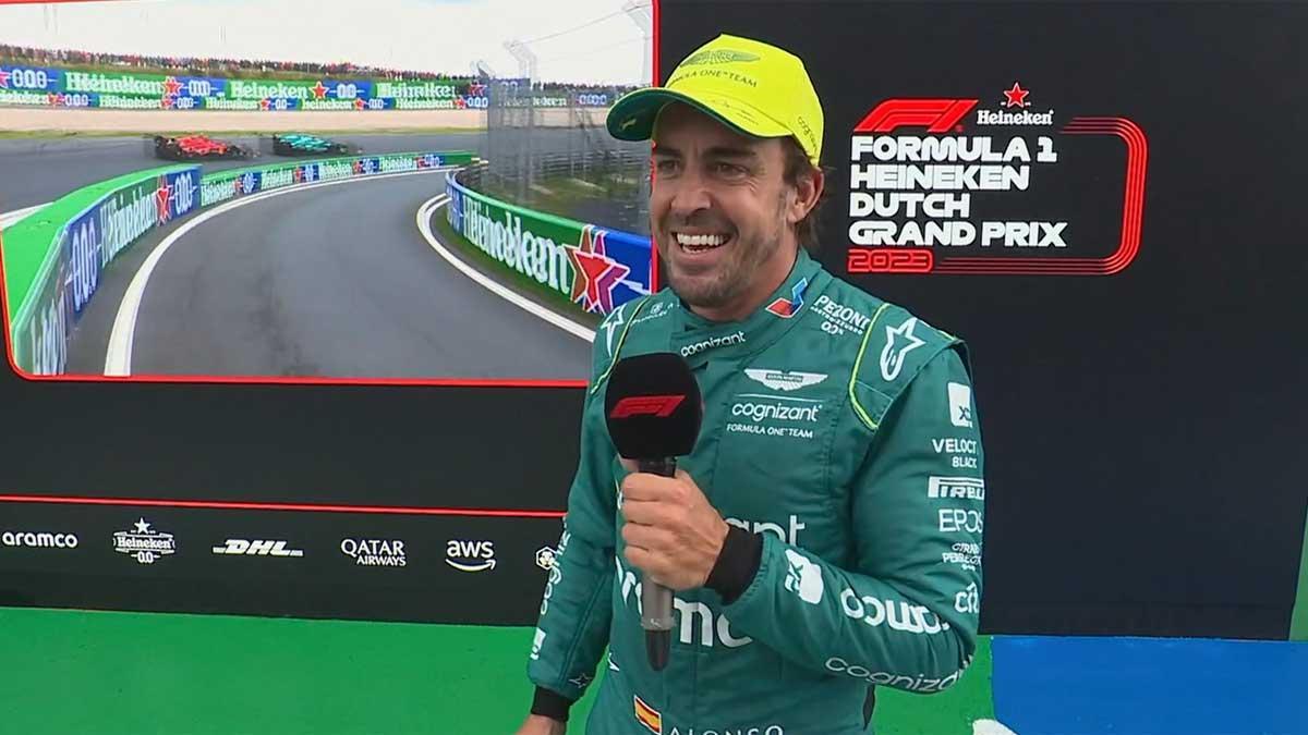 Alonso, tras la emocionante carrera en Zandvoort