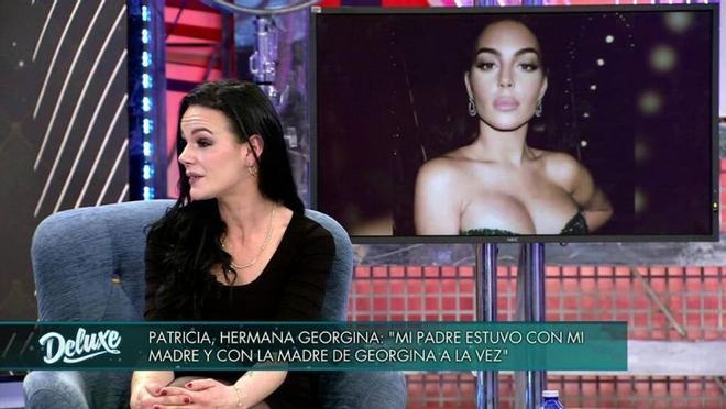 Patricia Rodríguez, la hermana 'secreta' de Georgina Rodríguez, en el 'Deluxe'
