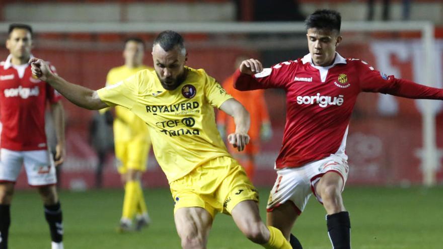 Imatge d&#039;arxiu d&#039;un partit del Nàstic - Olot