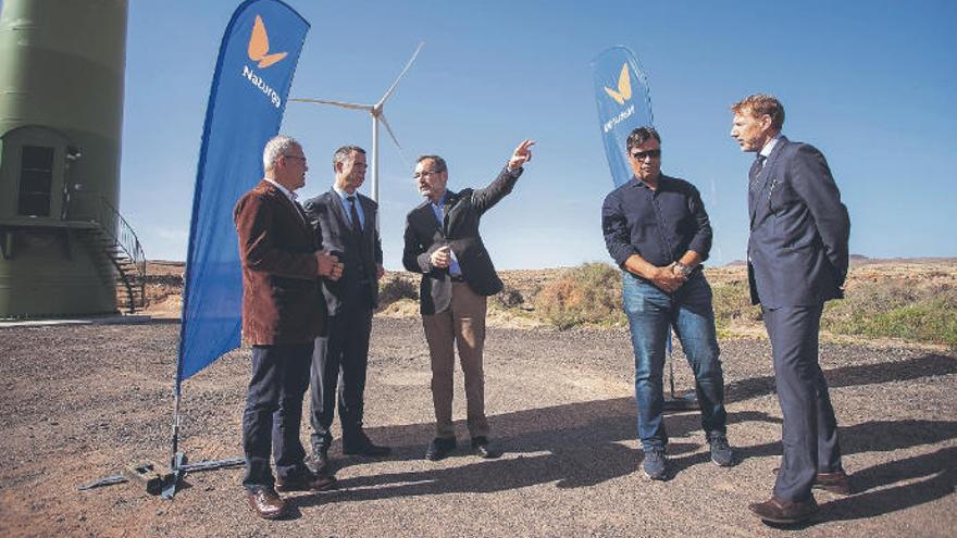 Naturgy pone en marcha su primer parque eólico en Fuerteventura