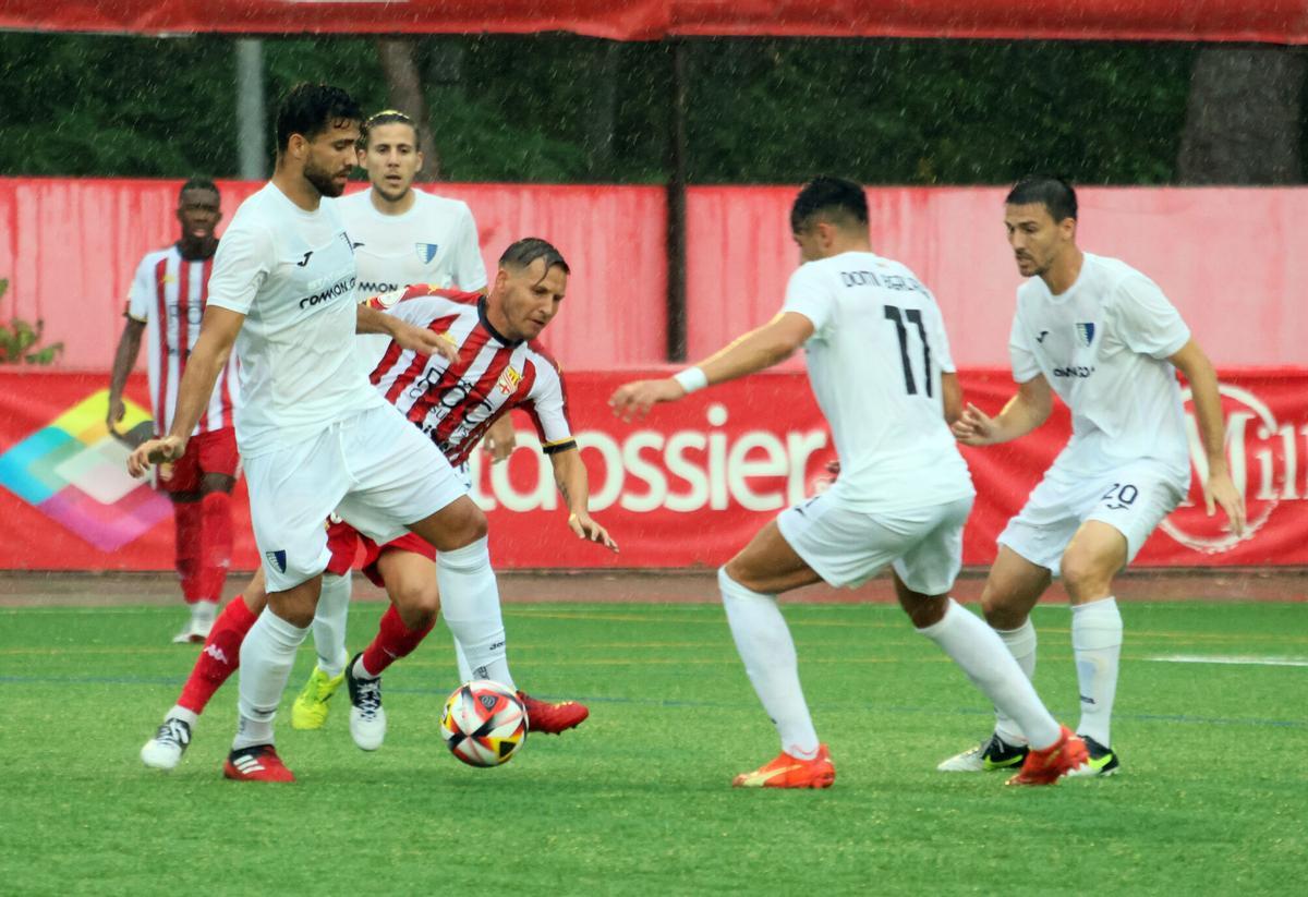 MANRESA FUTBALL CE MANRESA OF THE PARTY OF COVER OF THE CEMANRESA MAJOR PARTY ( CE MANRESA - INTER CLUB OF STAIRS)(3-0)(Date. Saturday, 26-August-2023)