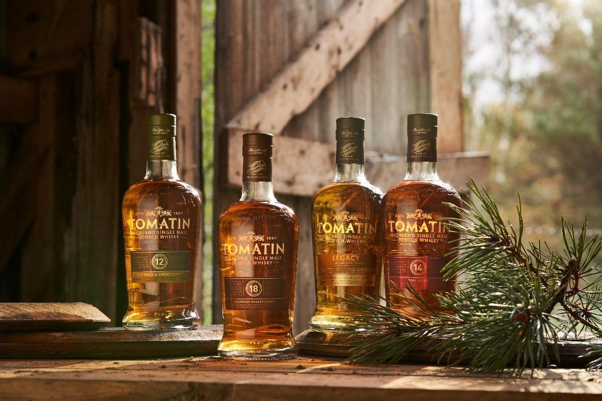 Tomatin cuenta con distintas variedades de whiskys, y todos destacan por su caalidad.
