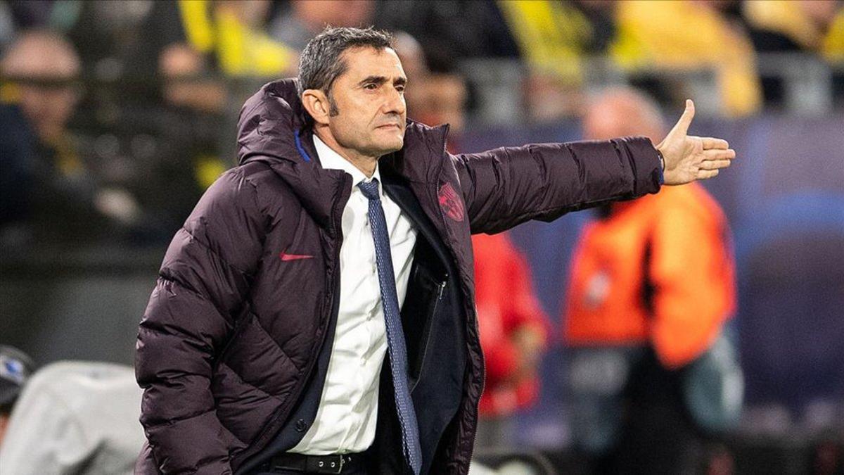 Valverde analiza el 0-0 en el debut del Barça en Champions