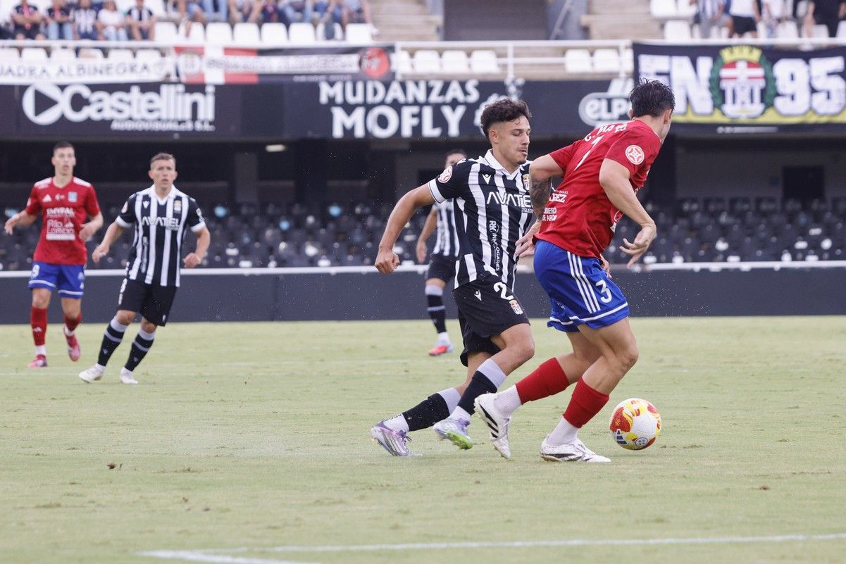 La victoria del FC Cartagena sobre el Tarazona, en imágenes